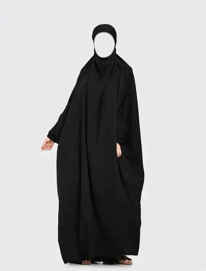 Black One Piece Jilbab