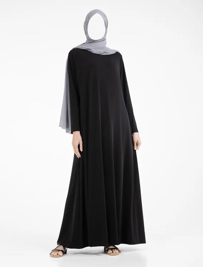 Black Inigo Abaya