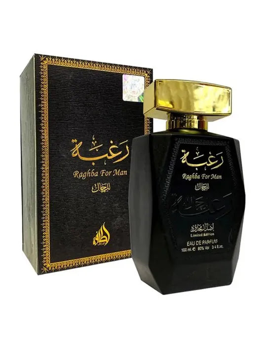 Raghba by Lattafa Ragba Halal Fragrance Attar EDP Spray Perfume