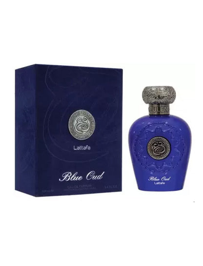 Opulent Blue Oud Musk Fragrance By Lattafa EDP 100ml Unisex Perfume Spray