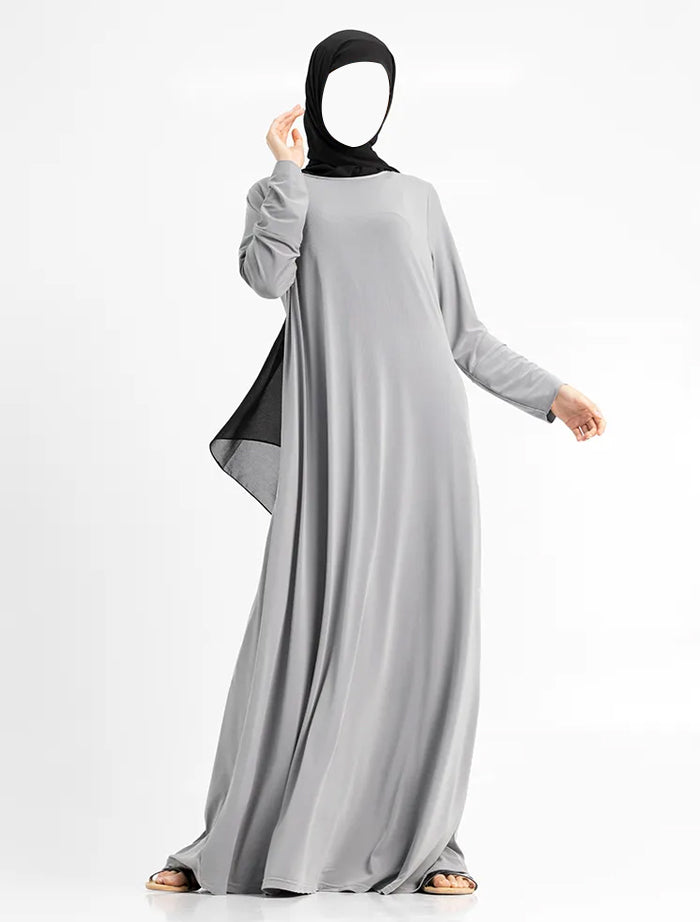 Silver Inigo Abaya