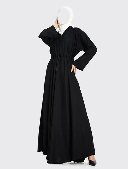 Black Fozia Abaya