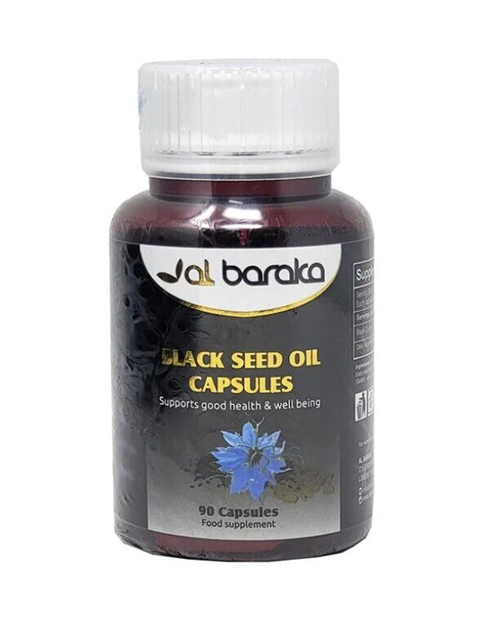 Al Baraka Black Seed Oil (Halal) capsules